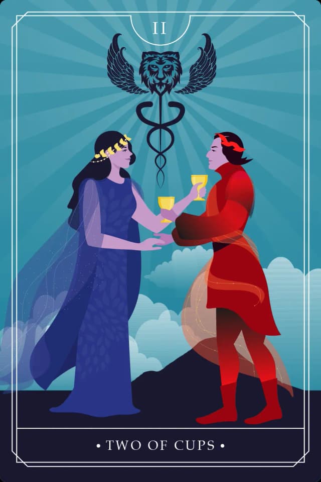 Two of Cups