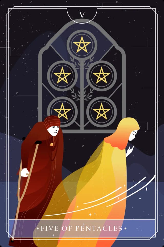 Five of Pentacles