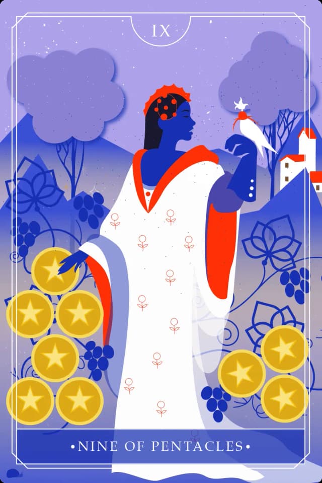 Nine of Pentacles