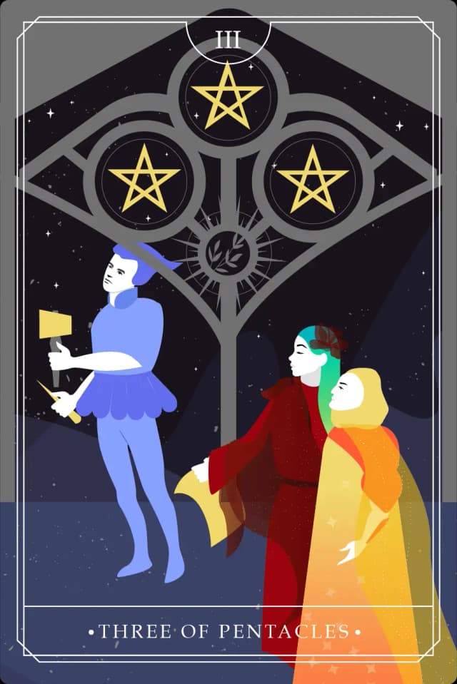 Three of Pentacles